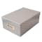 DCWV® Gray & Rose Gold Photo Box with Bookplate